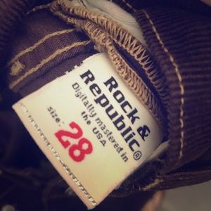Rock & Republic corduroy jeans